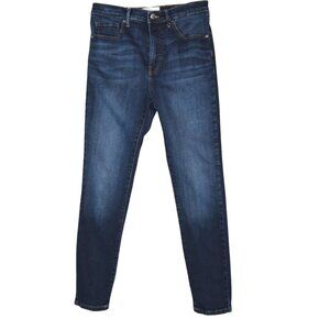 Everlane High Rise Skinny Jeans Women’s 30R Blue Stretch Denim Dark Wash